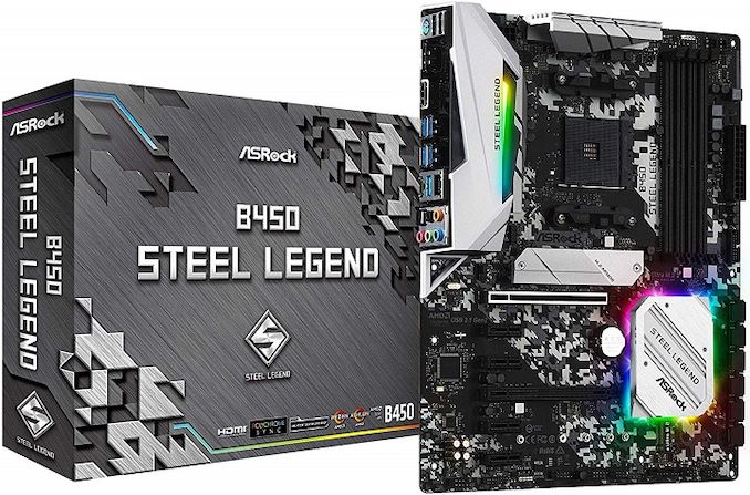 ASRock Unveils B450 Steel Legend Series: Shiny and Chrome for ATX